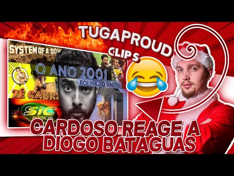 CARDOSO REAGE A DIOGO BATÁGUAS - 2001 FOI HÁ 20 ANOS | TWITCH Stream