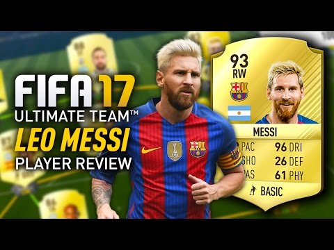 FIFA 17 LIONEL MESSI (93) PLAYER REVIEW! FIFA 17 ULTIMATE TEAM!