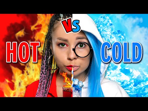 Hot vs Cold Challenge || Girl on Fire vs Icy Girl relatable musical by La La Life (Music Video)