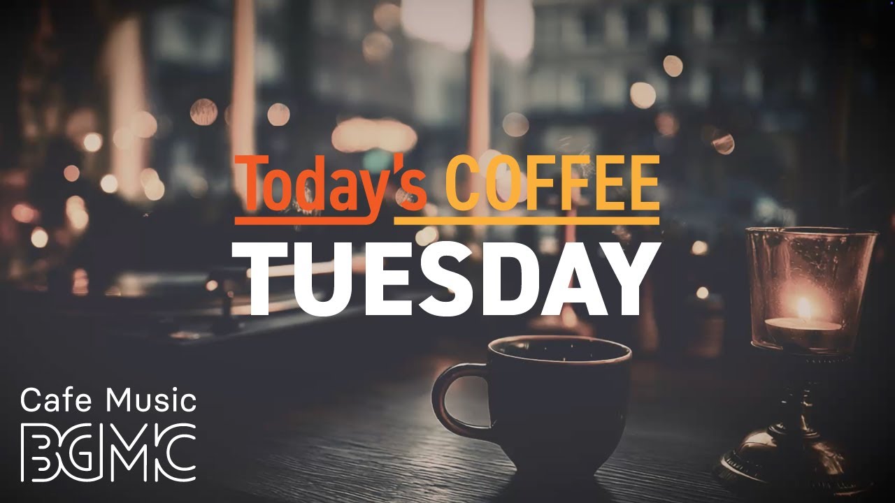 TUESDAY COFFEE ❄️ Cozy Winter Jazz - Relaxing Cafe Music for Focus & Productivity
