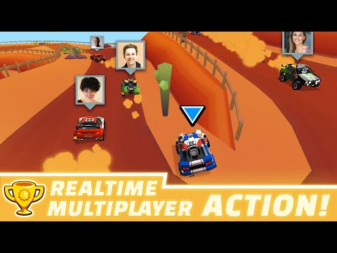 Built for Speed: Real-time Multiplayer Racing Video