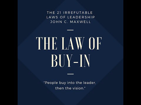14-Law of Buy In