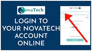 NovaTech Login: How to Login Sign In Novatech Account Online 2023