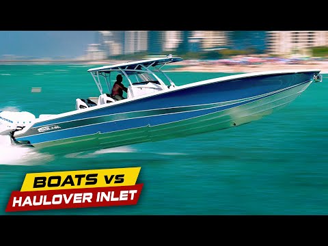 SHOWDOWN AT HAULOVER INLET! | Boats vs Haulover Inlet