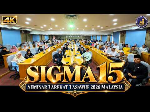 Seminar Tareqat Tasawuf 2026 Malaysia - Tuan Guru Shaikh Dr Jahid Sidek Al-Khalidi