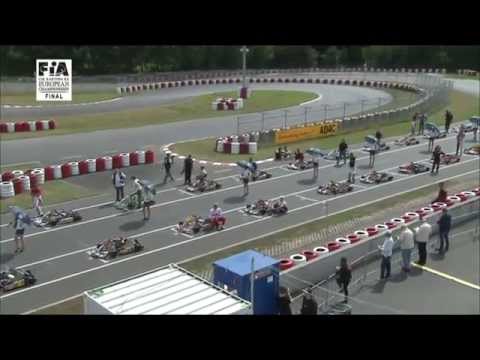 CIK FIA EUROPEAN CHAMPIONSHIP 2014 EVENT 4 ROUND 2 ACADEMY TROPHY -  KZ FINAL HD