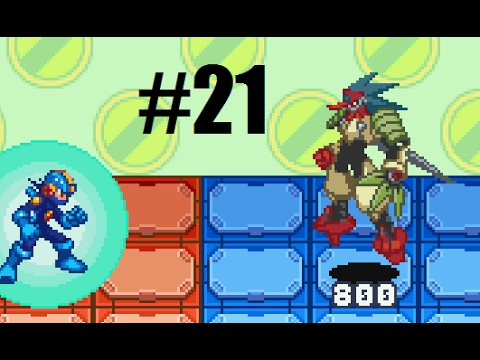 Let's Play Mega Man Battle Network 6 Cybeast Falzar #21 - Perfect Tengu