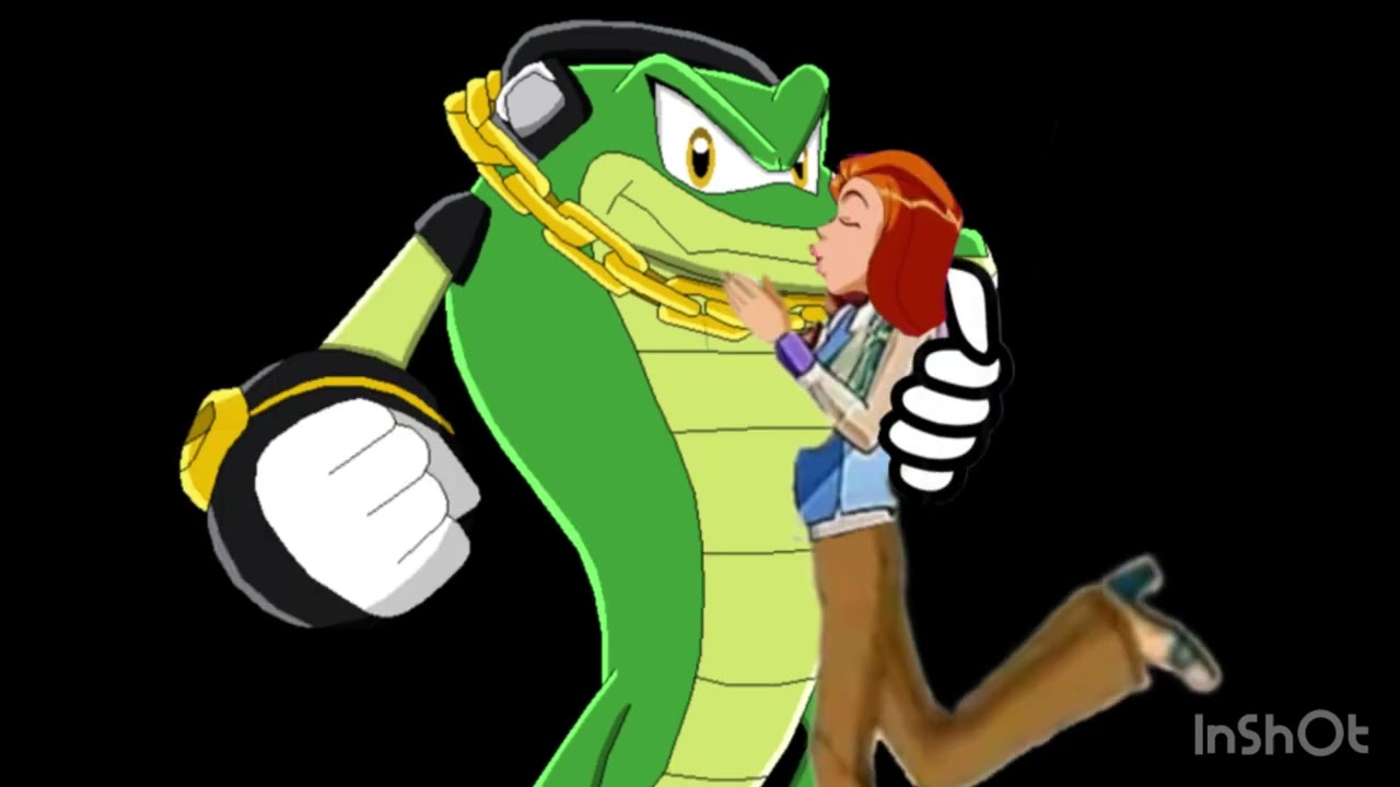 Sam kissing vector
