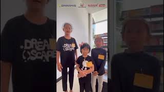 Kelas Balet Edisi Liburan di Perpusda Kendal