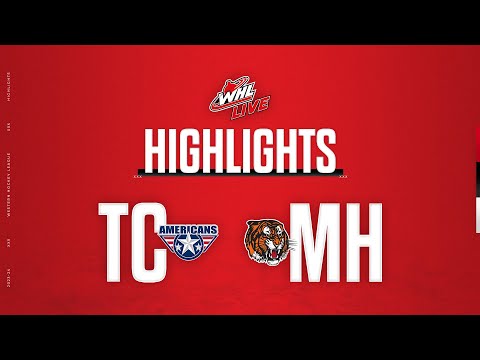Tri-City Americans at Medicine Hat Tigers 1/6 | WHL Highlights 2023-24