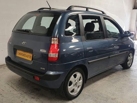 A PRACTICAL HYUNDAI MATRIX AUTOMATIC WITH AN AMAZING 39,000 GENUINE MILES FROM NEW