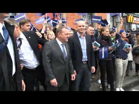 Statsministern valspurtar