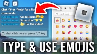 How To Use Emojis In Roblox PC - Full Guide