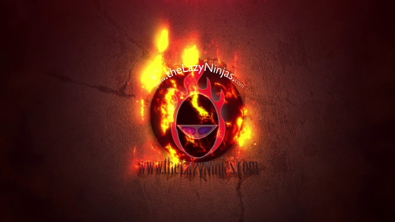 Video: theLazyNinjas Logo Fire v001 062119 ByJeremyBenisek