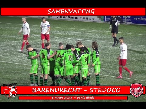 Samenvatting Barendrecht - SteDoCo (08/03/22)