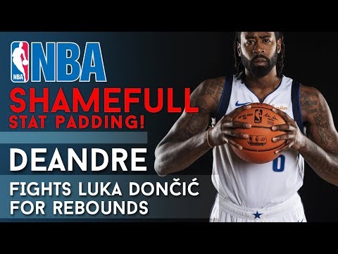 DeAndre Jordan fighting Luka Dončić for rebounds like he was 2017 Wesbrook! 😲