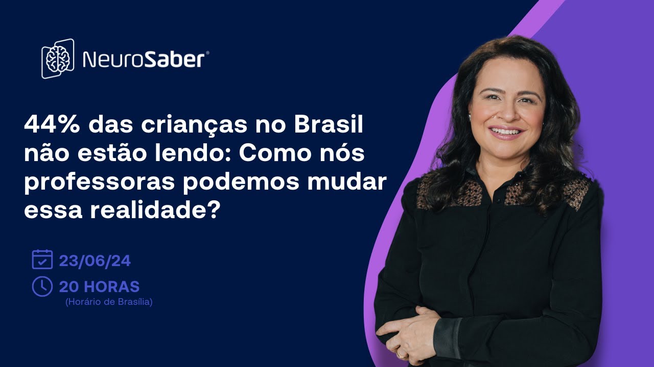 44% das crianças no Brasil não estão lendo: Como nós professoras podemos mudar essa realidade?