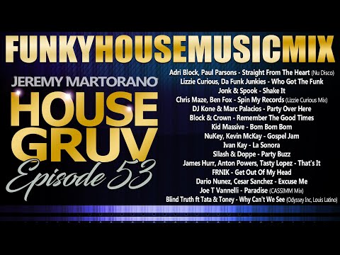 HOUSE GRUV 53 🔥Funky House Music DJ MIX🔥 #housemusic - DJ Jeremy Martorano