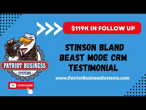 Stinson Bland testimonial video
