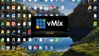 vMix bị nền xanh video đuôi MP4