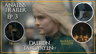 Análisis Tráiler Ep. 3 House of the Dragon ¡Los Peligros del Poder!
