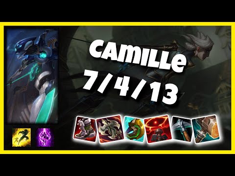Camille Top 10.25 Challenger Gameplay S11 (7/4/13) - EU