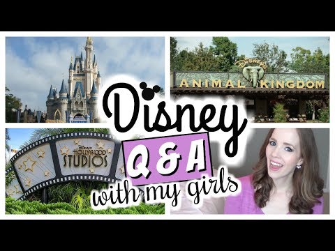 DISNEY Q & A WITH MY GIRLS! | Answering Your Questions About ALL THINGS DISNEY! Video