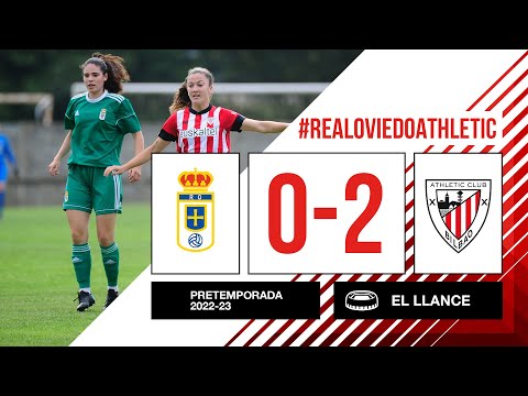 Imagen de portada del video RESUMEN - LABURPENA | Real Oviedo 0-2 Athletic Club | Amistosos 2022/23 Lagunartekoak