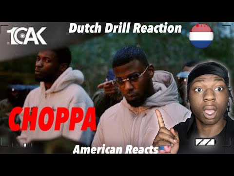 American Reacts to Dutch Drill! Sevn Alias x D-Double - Choppa (Official Video) #dutchdrill