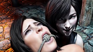 Lara Exploration Roped by Tifa