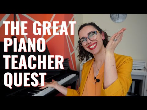 YouTube video about: How to find a piano teacher?