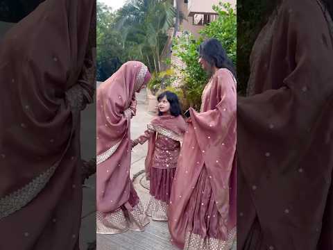 Betiya ♥️#meenazfam #motherdaughter #beti #youtubeshorts #shorts #fyp#viral