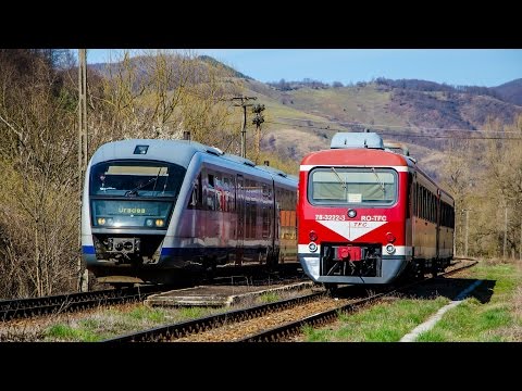 Trenuri / Trains in Bulz - Valea Iadului, Bihor County (10 04 2015)