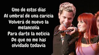 RBD - Para Olvidarte de Mí (Letra)
