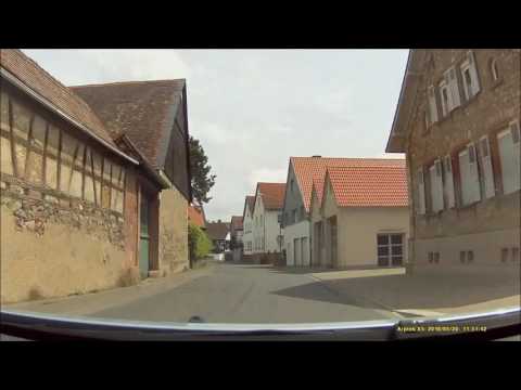 Ortsdurchfahrt im Odenwald/DA: Rodau (West rein, Ost raus)