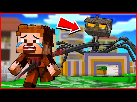 KORKUNÇ EV PEŞİMİZE DÜŞTÜ! 😱 - Minecraft
