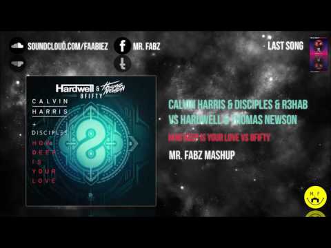 Calvin Harris vs Hardwell & Thomas Newson - How Deep Is Your Love vs 8Fifty (Mr. Fabz Mashup)