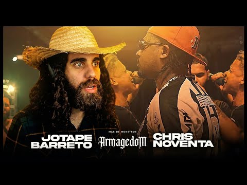 NOVENTA and CHRIS vs JOTAPE and BARRETO - ARMAGEDDON - Final - REACT Lucas Meira