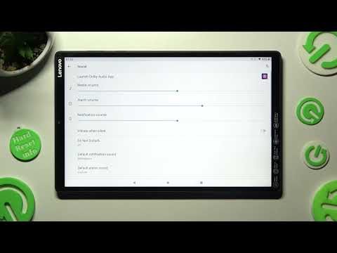 Lenovo TAB M10+ - Enable & Disable Vibrations | How To Change Vibration Options