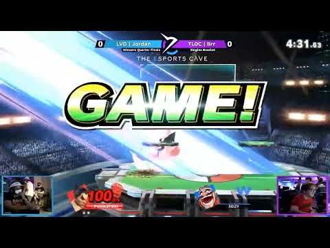 TEC 14: LVD | Jordan (Wario/Donkey Kong) vs TLOC | Brr (Kazuya) Winners Quarters