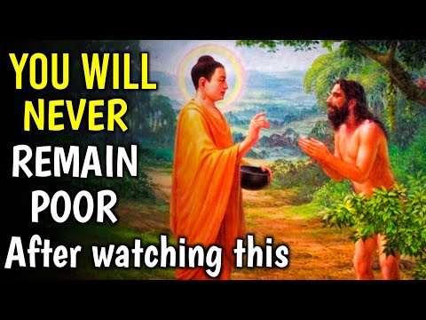 YOU WILL NOT REMAIN POOR, AFTER WATCHING THIS | BUDDHA STORY | Gautam buddha motivational story |