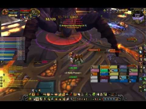 Garalon 25N - World #1 dps Protection Paladin POV. 'Fist of the north star'Guild