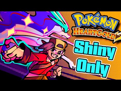 Pokemon Heartgold SHINY ONLY Full Game HARDCORE NUZLOCKE!