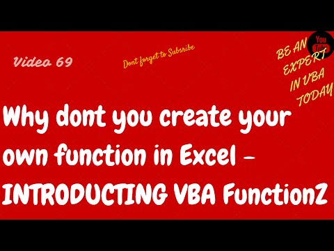 Learn Excel- Video 69 - VBA Function - Avoid Text and sum numbers only