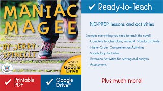 Maniac Magee Novel Study Unit
