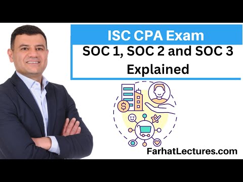 Type 1 and Type 2 SOC Reports Information Systems and Controls ISC CPA Exam