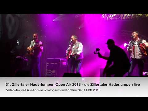31. Zillertaler Haderlumpen Open Air 2018 - die Zillertaler Haderlumpen live