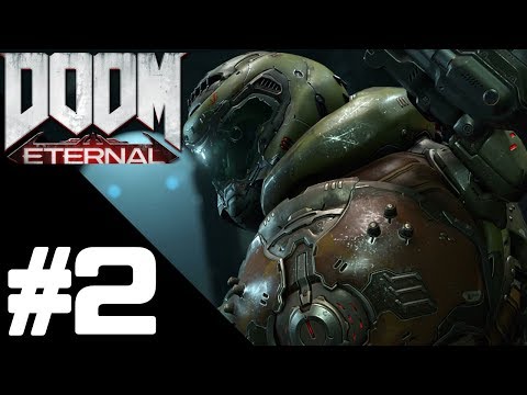 DOOM ETERNAL Walkthrough Gameplay Part 2 – Exultia Mission – PS4  No Commentary