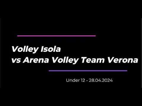 Volley Isola vs Arena Volley Team Verona