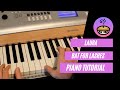 Laura - Bat For Lashes Piano Tutorial 